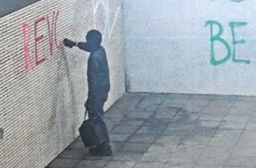 Bundespolizeidirektion Sankt Augustin: BPOL NRW: Liveübertragung in die Bundespolizeiwache - Banksy war es übrigens nicht
