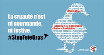 VIER PFOTEN - Stiftung für Tierschutz: A l'occasion de la journée mondiale contre le foie gras, des personnalités suisses s'engagent.