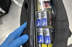Hauptzollamt M&uuml;nster: HZA-MS: Handytelefonat zeigt beim Zoll am FMO keine Wirkung / Pristina-R&uuml;ckkehrer schmuggelte Zigaretten und Trockenfleisch