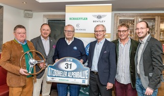 Kitzbüheler Alpenrallye: 31. Kitzbüheler Alpenrallye: 6. bis 9. Juni 2018 -  Berge, Täler, Höhenstraßen. Die schönsten Automobilklassiker erobern die Alpen - BILD