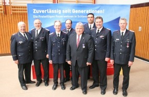 Landesfeuerwehrverband Schleswig-Holstein: FW-LFVSH: Minister Schlie: Freiwillige Feuerwehren sind alternativlos