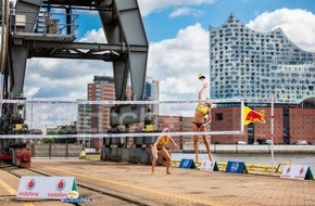 Vodafone GmbH: Aufschlag Vodafone: Freies WLAN und schneller Mobilfunk für die Swatch Beach Volleyball World Tour Finals in Hamburg  2017