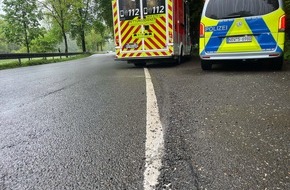 Kreispolizeibeh&ouml;rde Oberbergischer Kreis: POL-GM: Mofa-Fahrer kommt auf Rollsplitt zu Fall