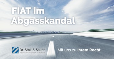 Dr. Stoll & Sauer Rechtsanwaltsgesellschaft mbH: Niesmann + Bischoff ist mit Wohnmobil Arto 79 E vom Abgasskandal bei Fiat-Chrysler betroffen / Dr. Stoll & Sauer reicht Klage ein und erstreitet erste verbraucherfreundliche Urteile