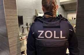 Hauptzollamt Münster: HZA-MS: Hauptzollamt Münster beteiligt sich an bundesweitem Einsatz zur Bekämpfung von Clankriminalität / Arbeitnehmer arbeitet ohne Genehmigung und flüchtet vor den Zöllnern