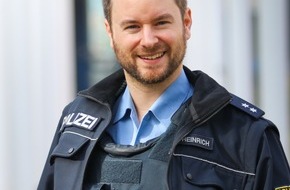 Polizeipräsidium Südhessen: POL-DA: Mörfelden-Walldorf / Kelsterbach: Polizeioberkommissar Marc Heinrich ist neuer Schutzmann vor Ort