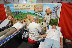 Gemeinsam Leben retten: 26. DRK-Blutspende in Tripsdrill