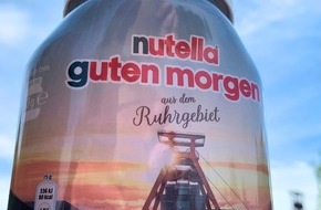 Stiftung Zollverein: Frühstück mit Aussicht – und mit Zollverein / Doppelbock ziert Nutella Design Edition
