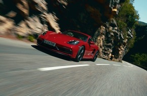 Porsche Schweiz AG: I nuovi modelli 718 GTS 4.0: piacere di guida per tutti i sensi