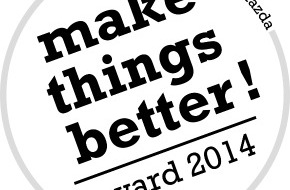 Mazda: Mazda verleiht erneut den "Mazda Make Things Better Award"