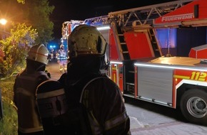 Kreisfeuerwehrverband Segeberg: FW-SE: Dachstuhlbrand eines Einfamilienhauses in Ellerau