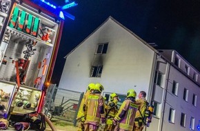 Feuerwehr Stolberg: FW-Stolberg: 14 Menschen aus Feuer gerettet