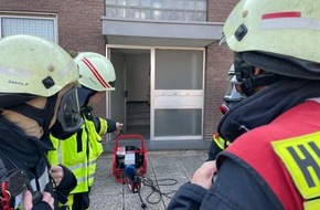 Freiwillige Feuerwehr der Stadt Goch: FF Goch: Bewusstlose Frau in Badezimmer: Verdacht auf defekte Warmwassertherme