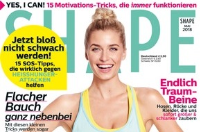 Bauer Media Group, Shape: Lena Gercke exklusiv in Shape: "Schaut euch nicht Tausende von Instagram-Accounts an. Das ist nicht förderlich für das eigene Selbstwertgefühl."