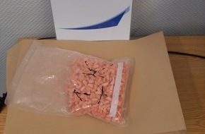 Bundespolizeidirektion Sankt Augustin: BPOL NRW: Bundespolizei stellt 520 Gramm Kokain und 460 Gramm XTC-Tabletten auf der BAB A 3 sicher