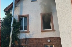 Polizeidirektion Landau: POL-PDLD: Wohnungsbrand