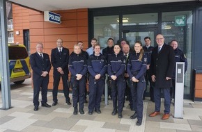 Kreispolizeibehörde Kleve: POL-KLE: Kevelaer - Landrat dankt an Heiligabend Beamtinnen und Beamten der Polizeiwache Kevelaer