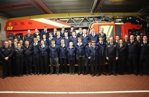 Freiwillige Feuerwehr Werne: FW-WRN: Mitgliederversammlung der Jugendfeuerwehr Werne