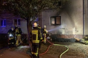 Feuerwehr Gladbeck: FW-GLA: Sperrmüllbrand am Samstag, den 03.10.2020 gegen 04:40 Uhr, auf der Münsterländer Straße in Gladbeck