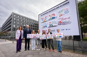 Deutscher Verkehrssicherheitsrat e.V.: Die gro&szlig;en Anliegen der Kleinen: Kinder zeichnen die neuen Autobahnplakate