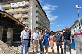 Signo Hospitality: Signo Hospitality: Boutiquehotel Flesslers Lenggries: Team steht – Hotel noch im Bau