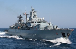 Presse- und Informationszentrum Marine: Marine - Pressemeldung / Pressetermin: Einsatz- und Ausbildungsverband der Marine sticht in See (mit Bild)
