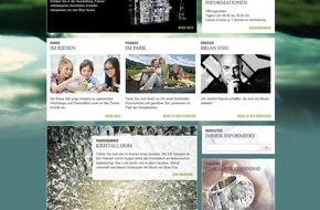 d. swarovski tourism services gmbh: Moderner Riese auf dem Schirm: Der neue Internetauftritt der Swarovski Kristallwelten - BILD
