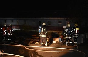 Polizeiinspektion Hildesheim: POL-HI: Brand eines Sperrmüllhaufens