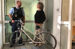 Bundespolizeiinspektion Hamburg: BPOL-HH: Mann stiehlt Damenrad - Festnahme durch Zivilfahnder