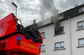 Feuerwehr Mülheim an der Ruhr: FW-MH: Küchenbrand in einem Mehrfamilienhaus
