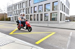 Mobility: Seit heute rollen 200 Mobility-Elektroscooter durch Zürich