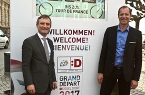 Landeshauptstadt Düsseldorf: Noch 100 Tage bis zur 1. Etappe der Tour de France in der Landeshauptstadt