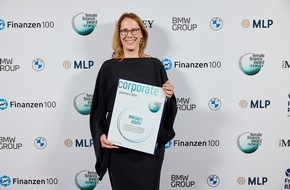 INTERHYP AG: Interhyp-Vertriebsvorständin Mirjam Mohr ist Gewinnern des Female Finance Award 2024