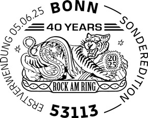 PM: 40 Jahre Rock am Ring: Deutsche Post gibt limitierte  Briefmarken-Sonderedition zum Jubiläum des legendären Festivals heraus