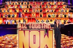 SAT.1: Let's have a Party. Wer bringt in der neuen SAT.1-Show "All Together Now" 100 Juror:innen zum Singen und Tanzen?