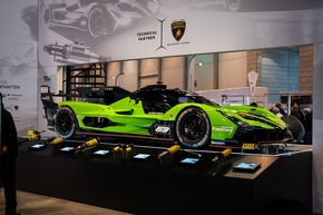 KW automotive is the official technical partner of Lamborghini Squadra Corse: The Lamborghini SC63 is the first Le Mans Hypercar with KW Formula Racing dampers