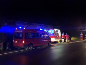 KFV Bodenseekreis: Wohnhausbrand in Bermatingen