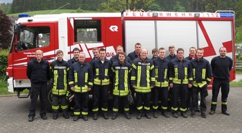 Feuerwehr Kirchhundem : FW OE: 15 neue Maschinisten in der Gemeinde Kirchhundem