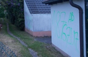 Polizeidirektion Ludwigshafen: POL-PDLU: Sachbeschädigung durch Graffiti