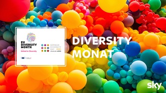 Sky Deutschland: Wir sind bunt: Zum europäischen Diversity Monat setzt Sky mit einem vielfältigen Programm ein Zeichen für Diversity & Inclusion