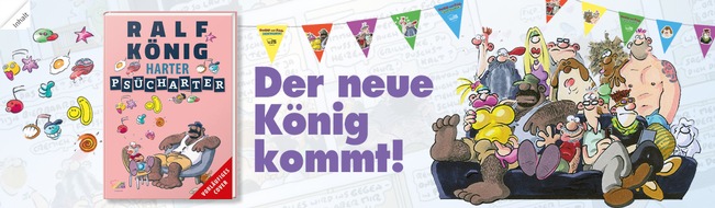 Egmont Ehapa Media GmbH: Ralf Königs „Harter Psücharter“ kommt - 2024 bei der Egmont Comic Collection!