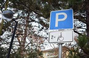 Landeskriminalamt Rheinland-Pfalz: LKA-RP: Operation Enable: Behindertenparkplätze gehören den Behinderten - Aktionstag der europäischen Verkehrspolizeien zum Internationalen Tag der Menschen mit Behinderung am 3.12.2019