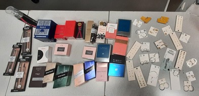 Bundespolizeiinspektion Kaiserslautern: BPOL-KL: Mann entwendet eine Vielzahl Schmuck und Parfum aus einer Drogerie
