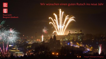 Feuerwehr Bergisch Gladbach: FW-GL: Erwartet lebhafte Silvesternacht für Feuerwehr und Rettungsdienst in Bergisch Gladbach