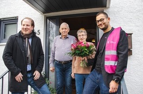 Deutsche Telekom AG: Glasfaser für Dreieich: Der erste Kunde ist online!