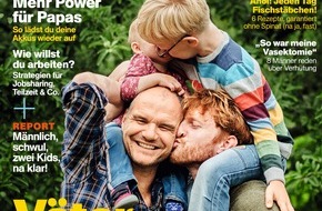 Motor Presse Hamburg MEN'S HEALTH: MEN'S HEALTH DAD titelt mit Regenbogenfamilie