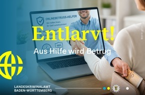Landeskriminalamt Baden-W&uuml;rttemberg: LKA-BW: Angebliche Online-Betrugshelfer entlarvt - Betr&uuml;gerische Internetseiten abgeschaltet