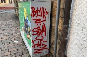 Polizeidirektion Landau: POL-PDLD: Sachbeschädigung durch Graffiti