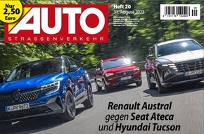 Motor Presse Stuttgart, AUTO STRASSENVERKEHR: "Familienauto des Jahres": Bei der Leserwahl von AUTO Straßenverkehr liegen die SUV vorne
