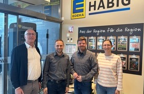Edeka Südwest: Presse-Information: Landtagsabgeordneter Appel zum Praktikum bei Edeka Habig